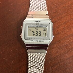 Casio A700WM Watch works well